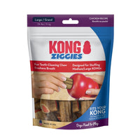 Thumbnail for Kong Ziggies Chicken Dog Treats -