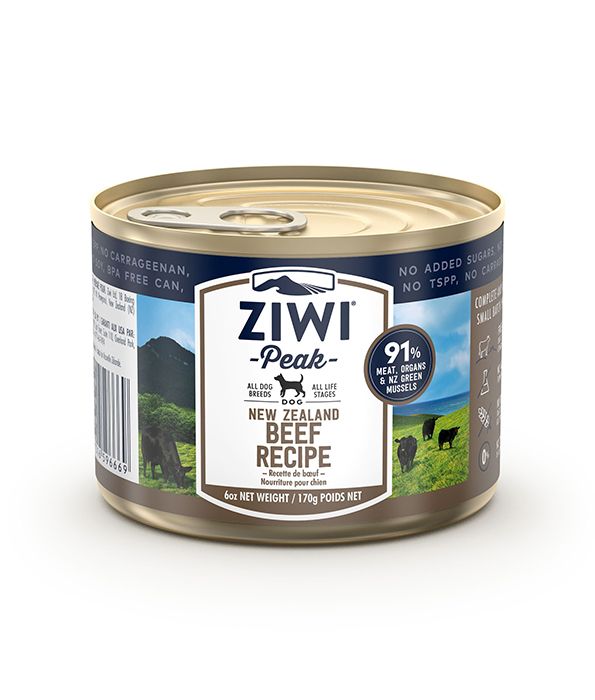 ZIWI Peak Beef Recipe Wet Dog Food - 170G