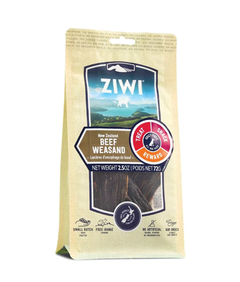 ZIWI Peak Beef Weasand Dog Treats 72g - 72G