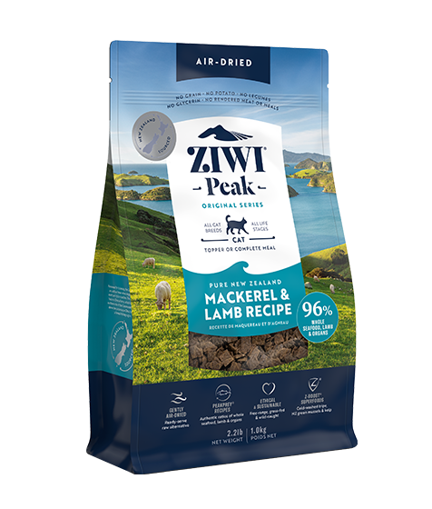 ZIWI Peak Air-Dried Mackerel & Lamb Recipe Dry Cat Food - 400G