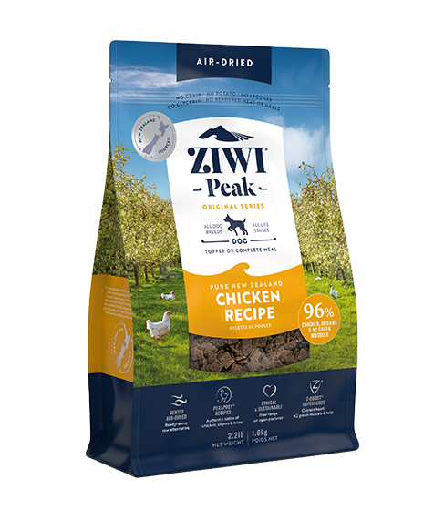 ZIWI Peak Air-Dried Chicken Recipe Dry Dog Food - 4KG