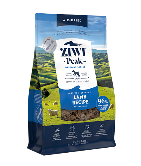 ZIWI Peak Air-Dried Lamb Recipe Dry Dog Food - 1KG