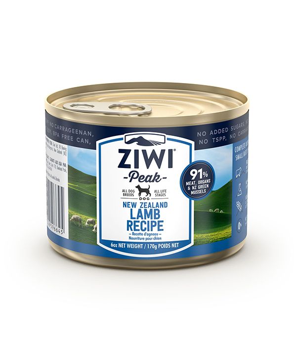 ZIWI Peak Lamb Recipe Wet Dog Food - 170G