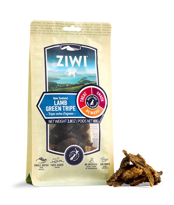 ZIWI Peak Lamb Green Tripe Dog Treats 80g - 80G