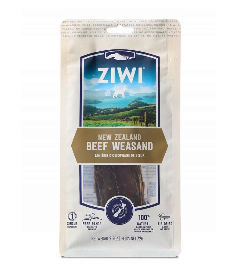 ZIWI Peak Beef Weasand Dog Treats 72g - 72G