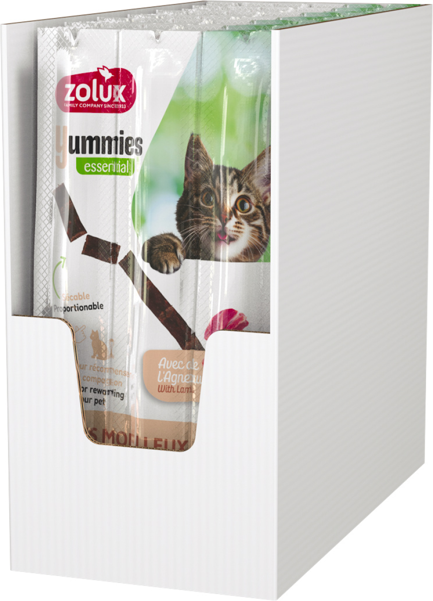 Zolux Yummies Cat Lamb Rice 3/pk
