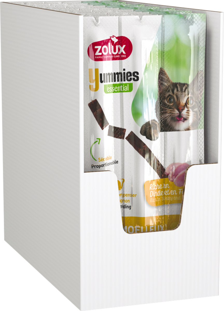 Zolux Yummies Cat Turkey Liver 3/pk